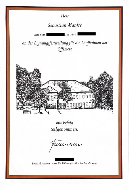 Bw - Offizierseignung Bw - Offizierseignung