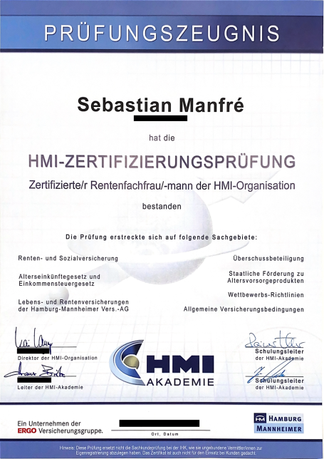 zertifizierter Rentenfachmann zertifizierter Rentenfachmann